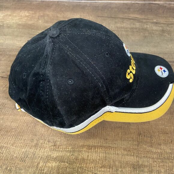 Pittsburgh Steelers Game Day Suede Strap Back Hat Adjustable Unisex NFL - Picture 4 of 7